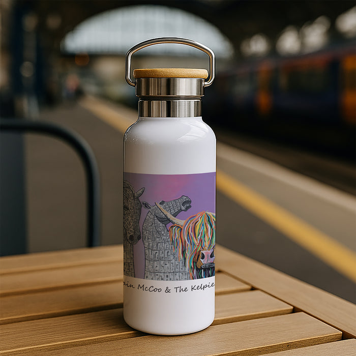 Iain McCoo & The Kelpies - Bamboo Lid Drinks Bottle