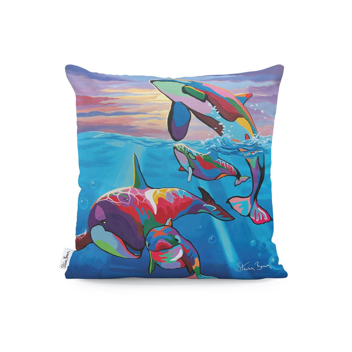 Save the Ocean Families - Outdoor Cushions