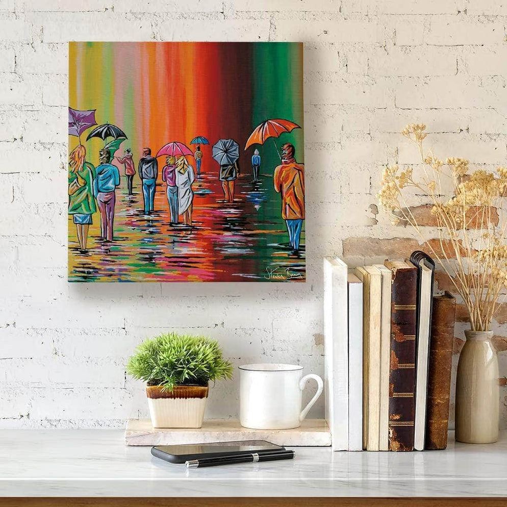 Scottish Autumn Colourful Artwork Canvas | Steven Brown Art