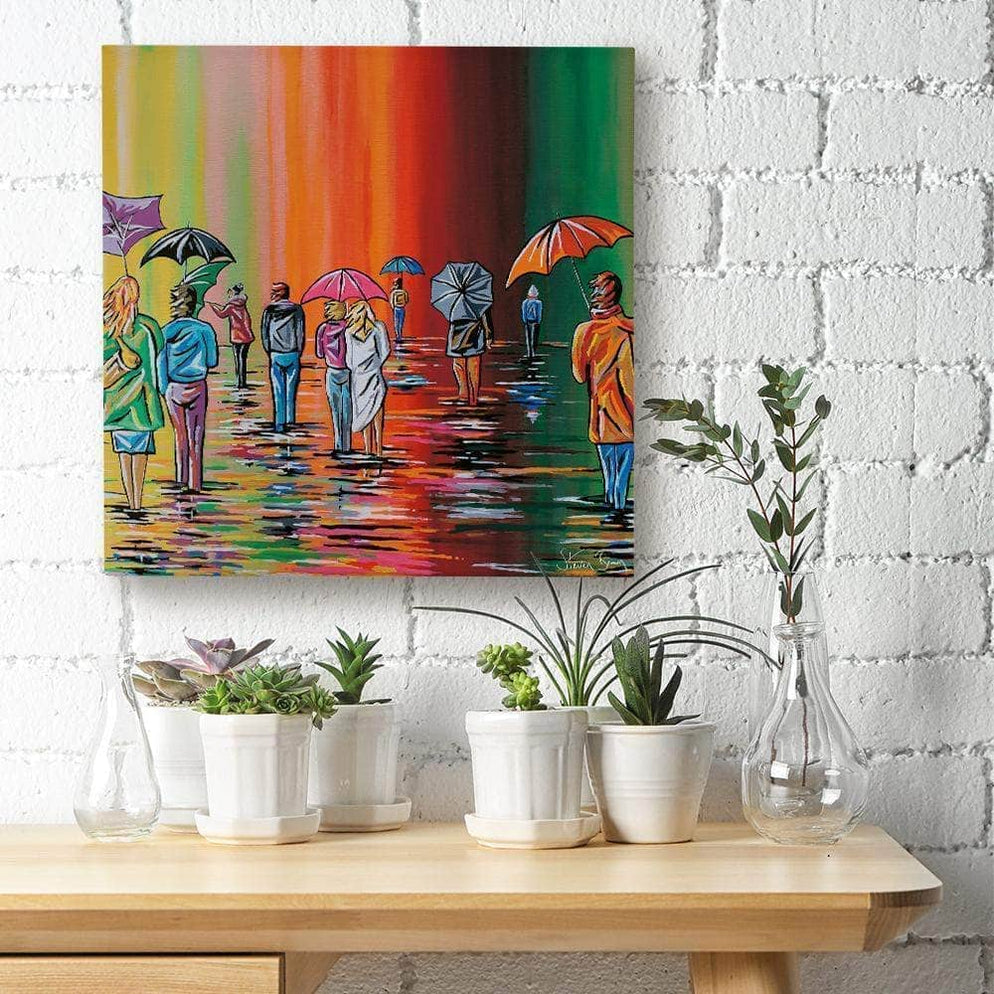 Scottish Autumn Colourful Artwork Canvas | Steven Brown Art