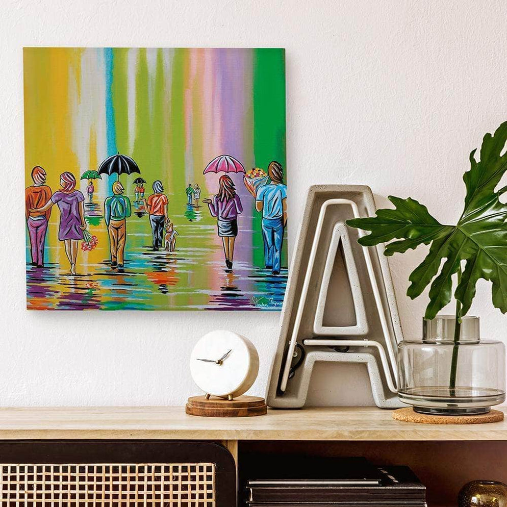 Scottish Spring Colourful Canvas Prints | Steven Brown Art