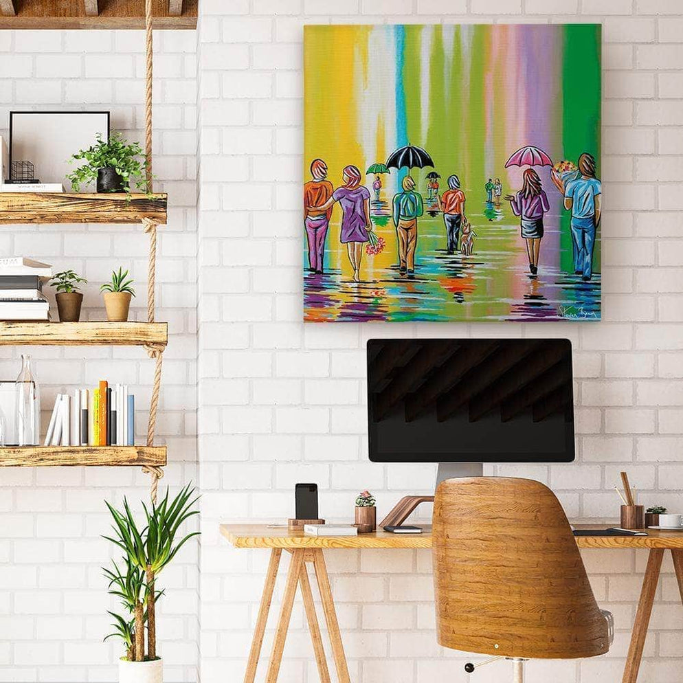 Scottish Spring Colourful Canvas Prints | Steven Brown Art