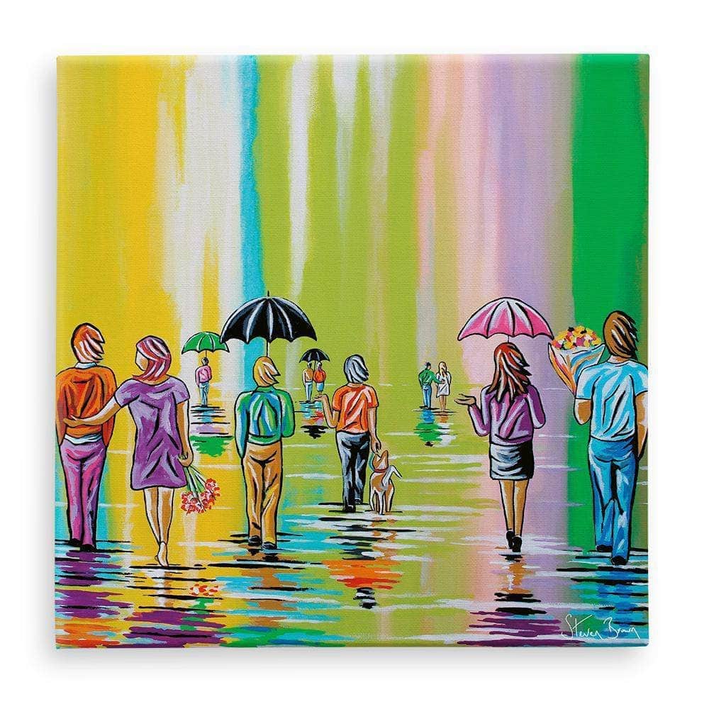 Scottish Spring Colourful Canvas Prints | Steven Brown Art