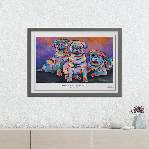 Scotty, Billy & Pugz McDug - Collector's Edition Prints