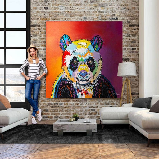 Sunshine McZoo - XXXXL Canvas Print