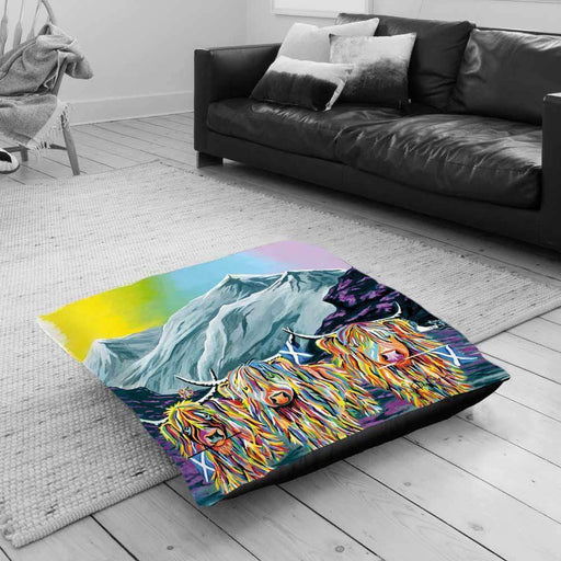 William, Rabbie & Wallace McCoo - Floor Cushion