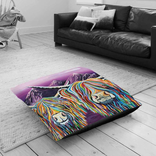 Wullie & Maggie McCoo - Floor Cushion