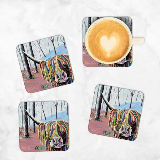 Agnes McCoo & The Weans - Coasters Set of 4