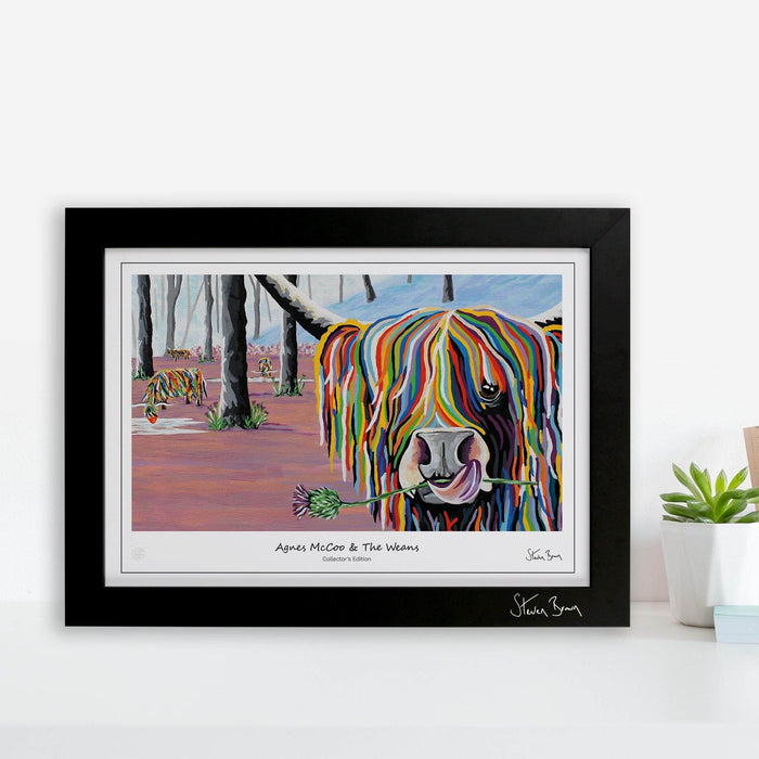 Agnes McCoo & The Weans - Collector's Edition Prints