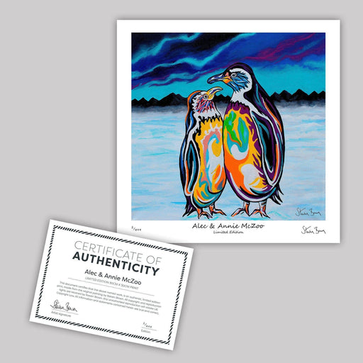 Alec & Annie McZoo - Mini Limited Edition Print