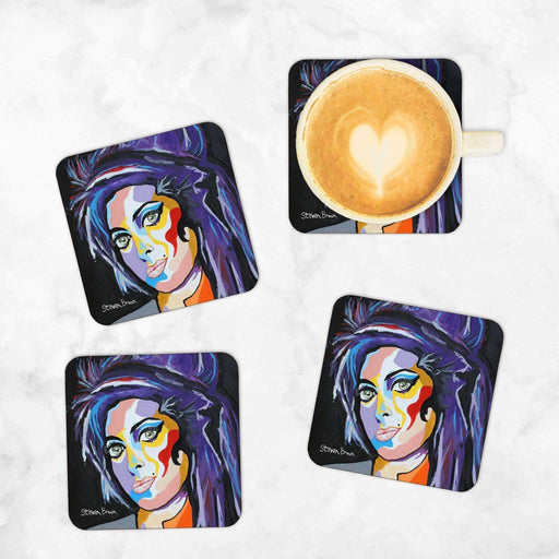 Amy Winehouse - Coasters Set of 4