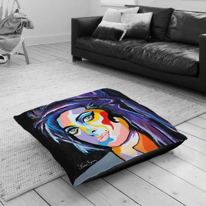 Amy Winehouse - Floor Cushion