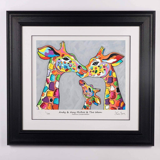 Andy & Amy McZoo and the Wean - Platinum Limited Edition Prints