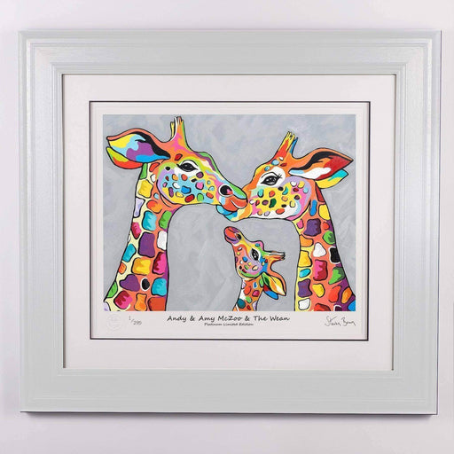 Andy & Amy McZoo and the Wean - Platinum Limited Edition Prints