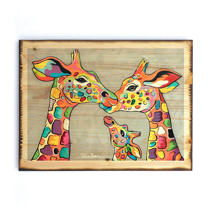 Andy & Amy McZoo and the Wean - Wooden Print