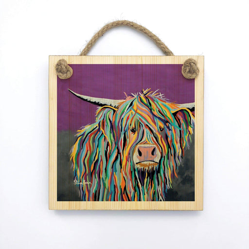 Angus McCoo - Wooden Wall Plaque