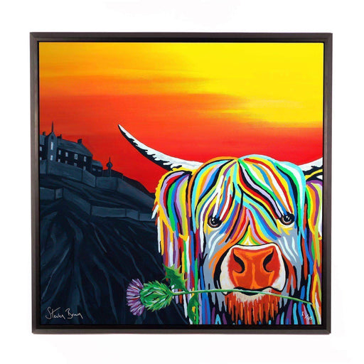 Auld Scottie McCoo - Framed Limited Edition Aluminium Wall Art