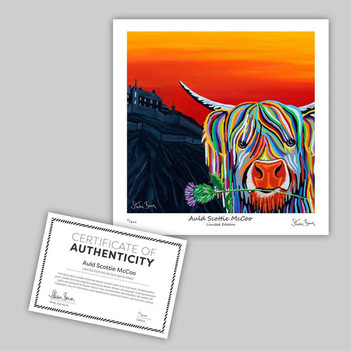 Auld Scottie McCoo - Mini Limited Edition Print