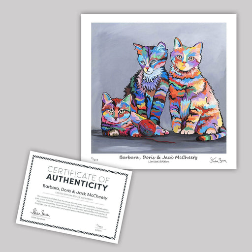 Barbara, Doris & Jack McCheety - Mini Limited Edition Print