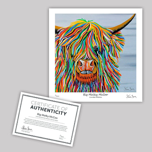 Big Malky McCoo - Mini Limited Edition Print