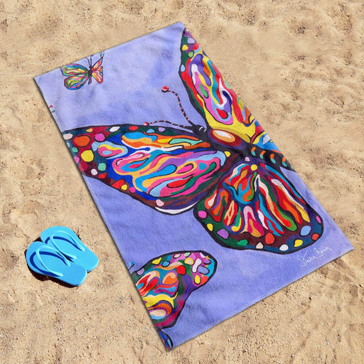 Bonnie McButterflee - Beach Towel