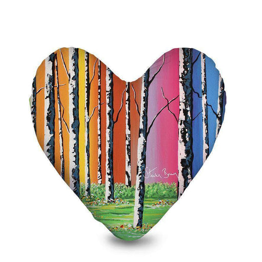 Caledonian Forest - Heart Cushion