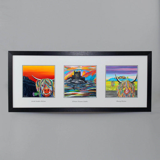 Coos With Castles Collection - Triptych