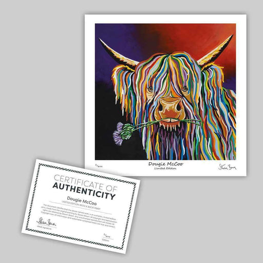 Dougie McCoo - Mini Limited Edition Print