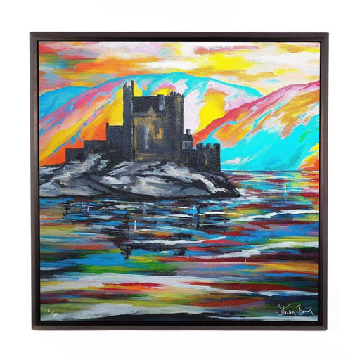 Eilean Donan Castle - Framed Limited Edition Aluminium Wall Art