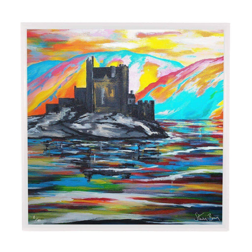 Eilean Donan Castle - Framed Limited Edition Aluminium Wall Art