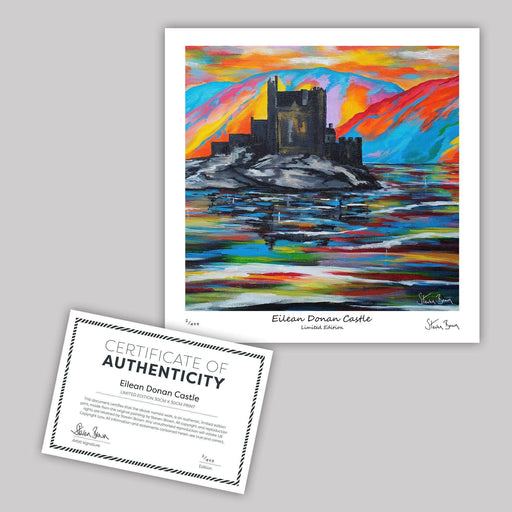 Eilean Donan Castle - Mini Limited Edition Print