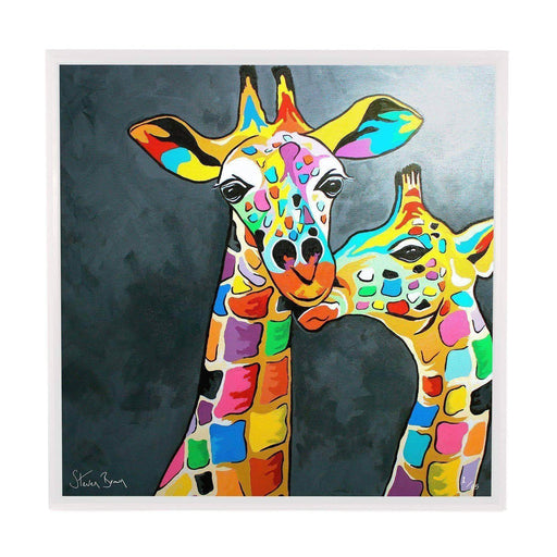 Francie & Josie McZoo - Framed Limited Edition Aluminium Wall Art