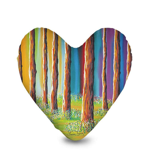 Galloway Forest - Heart Cushion