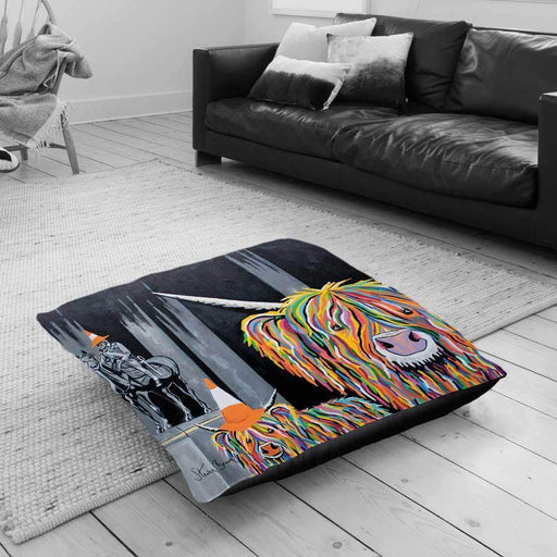 Geordie McCoo & The Wee Yin - Floor Cushion