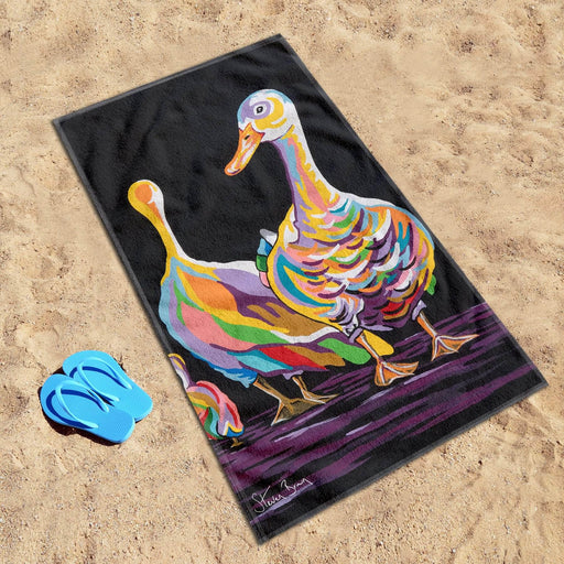 George & Mildred McGeese - Beach Towel