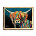 Harris McCoo - Highland Cow Wooden Print