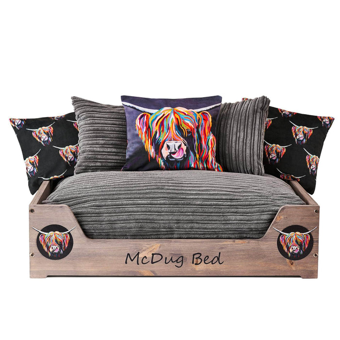 Heather McCoo - Luxury Wooden Dog Bed