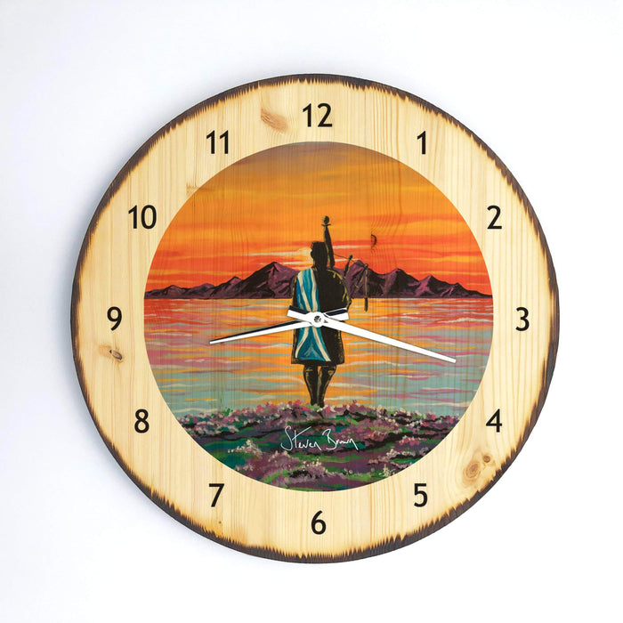 Home - Wooden Clock