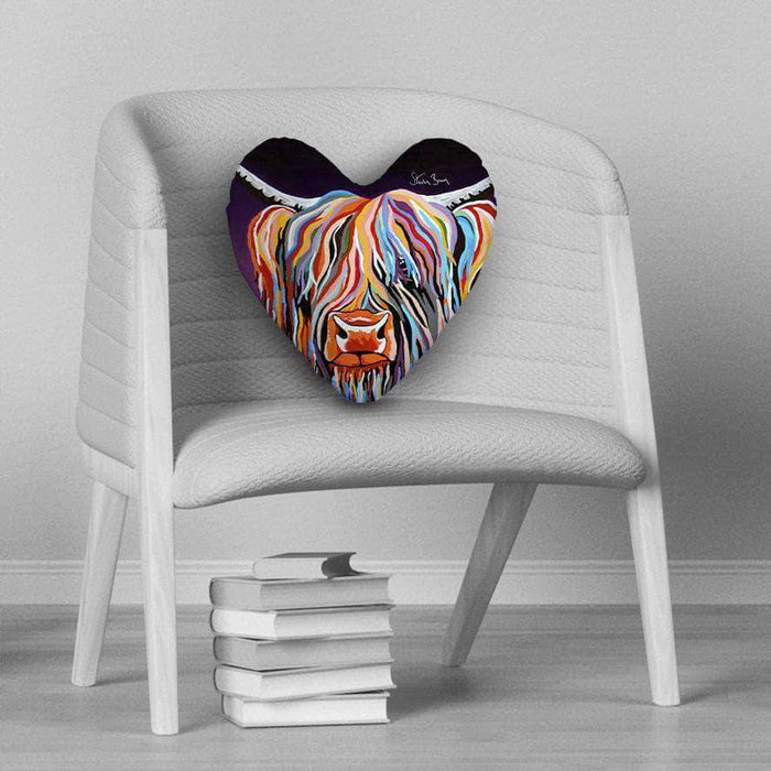 Huey McCoo - Heart Cushion