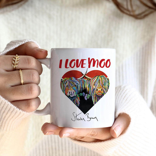 I Love Moo - Classic Mug