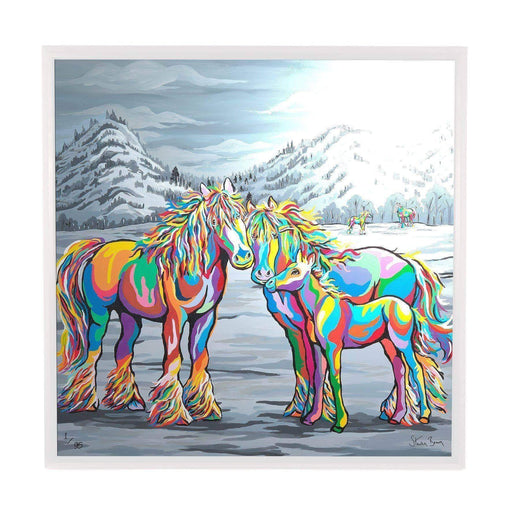 Ian & Emma McClyde - Framed Limited Edition Aluminium Wall Art