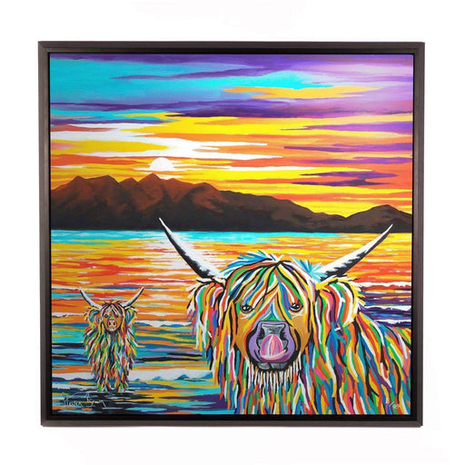 Isla & Arran McCoo - Framed Limited Edition Aluminium Wall Art