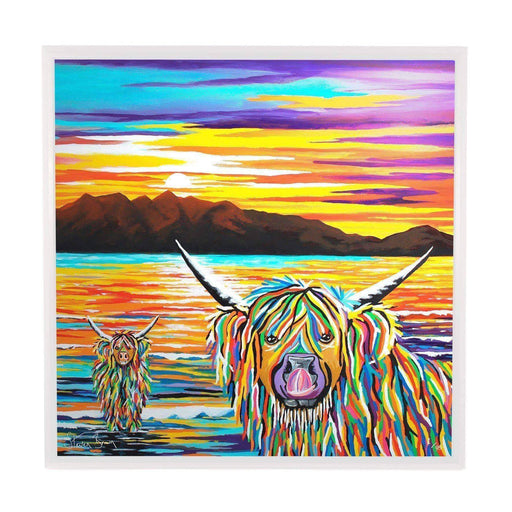 Isla & Arran McCoo - Framed Limited Edition Aluminium Wall Art