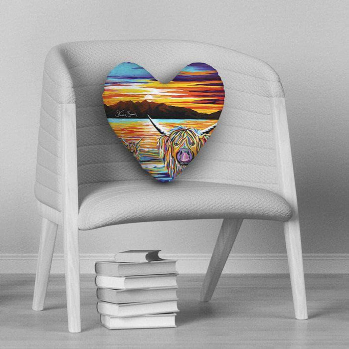 Isla Arran McCoo - Heart Cushion