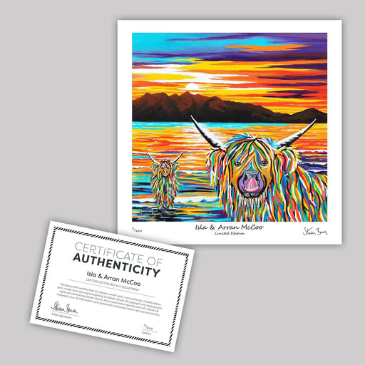 Isla & Arran McCoo - Mini Limited Edition Print