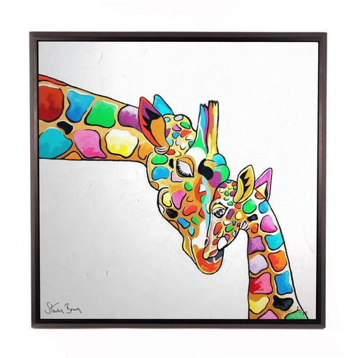 Isobel & Moira McZoo - Framed Limited Edition Aluminium Wall Art