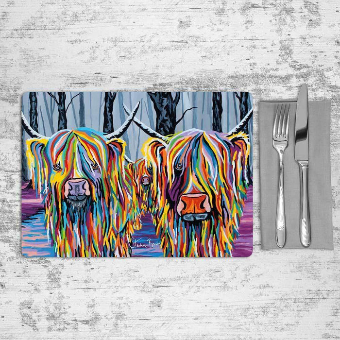 Jean & Bob McCoo and The Bairn - Placemat