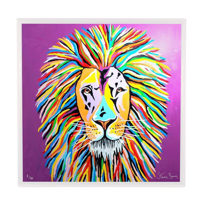 Lewis McZoo - Framed Limited Edition Aluminium Wall Art