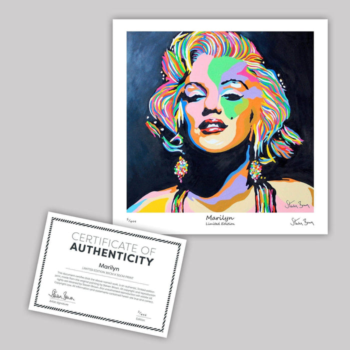 Marilyn Monroe - Mini Limited Edition Print