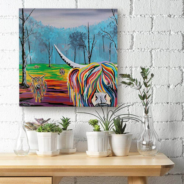 Mary McCoo & The Weans - Canvas Prints